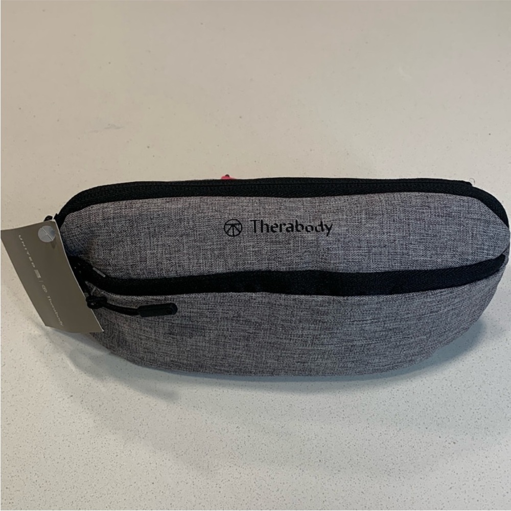 Therabody X United Polaris Crossbody Belt Bag Amenity Kit NWT